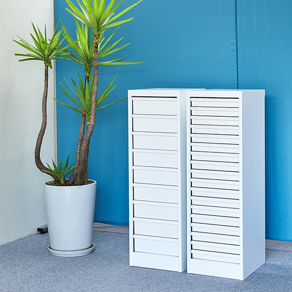 アバンテV2 フロアケース A4 浅18段 AF-18 マットホワイト