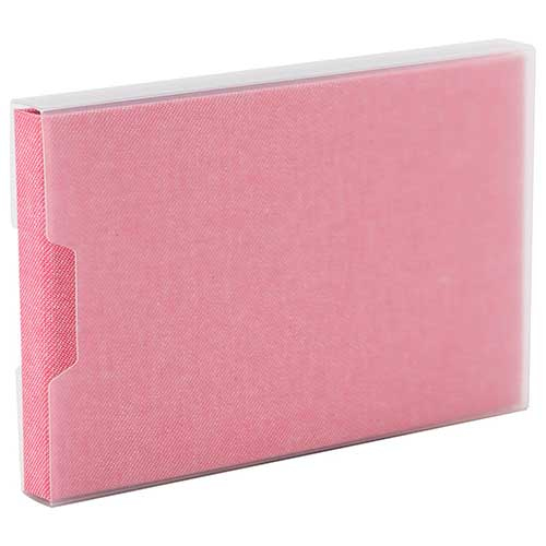 アルバム ナカバヤシ cotto. （コット）黒台紙フォトアルバム KG判1段ポケット A-COPK-240P ピンク