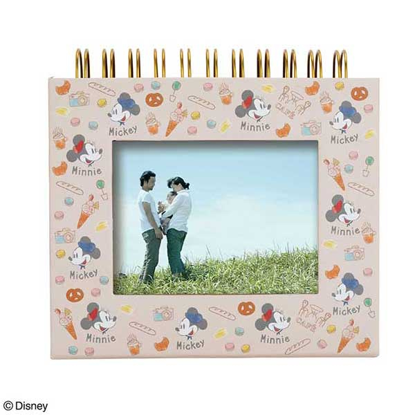 ナカバヤシ ディズニーキャラクター フレームケースアルバム A-FTPC-206-1 ミッキー&ミニー