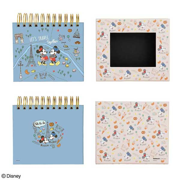 ナカバヤシ ディズニーキャラクター フレームケースアルバム A-FTPC-206-1 ミッキー&ミニー