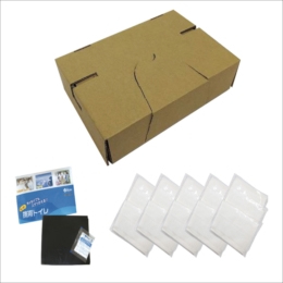 ナカバヤシ 段ボールトイレセット/ナチュラル NDT-101NA