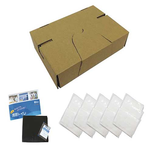 ナカバヤシ 段ボールトイレセット/ナチュラル NDT-101NA