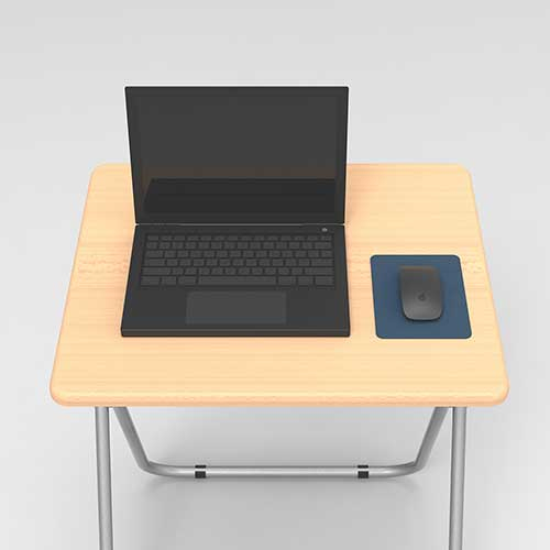 ナカバヤシ 折りたたみデスク 幅60cmタイプ NFD-6050CNM ナチュラル木目