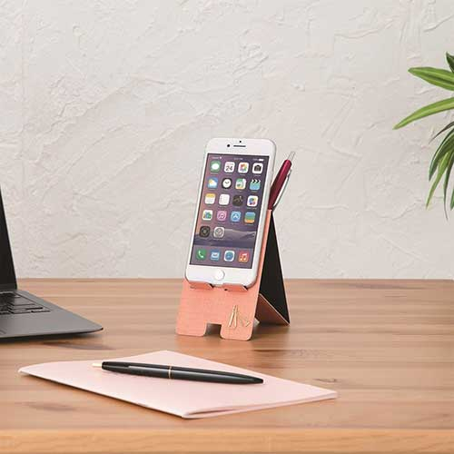 ナカバヤシ ori-pact【オリパクト】 デスクオーガナイザーS サーモンピンク NOP-D01PI