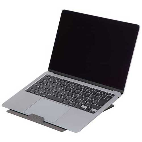 ナカバヤシ ori-pact【オリパクト】 ノートパソコンスタンド グレー NOP-S01GY