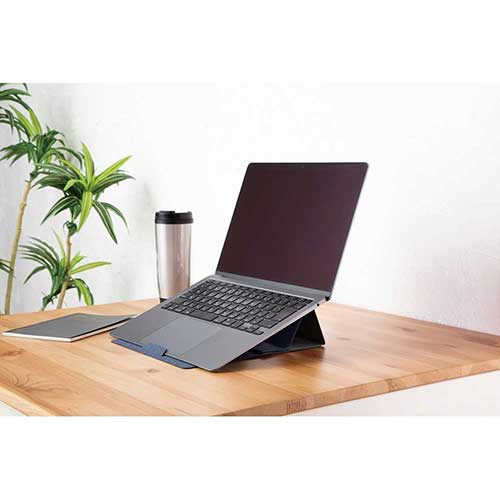 ナカバヤシ ori-pact【オリパクト】 ノートパソコンスタンド ネイビー NOP-S01NV