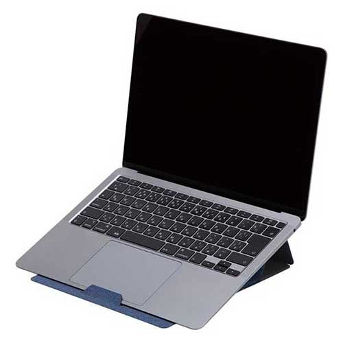 ナカバヤシ ori-pact【オリパクト】 ノートパソコンスタンド ネイビー NOP-S01NV