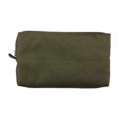 ナカバヤシ 抗菌・抗ウイルス生地製ペンケース ワイド カーキ CPC-W01-KH