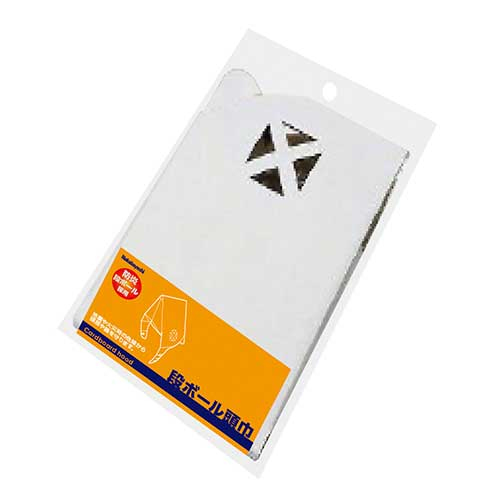 ナカバヤシ 段ボール頭巾／ホワイト NDZ-101W