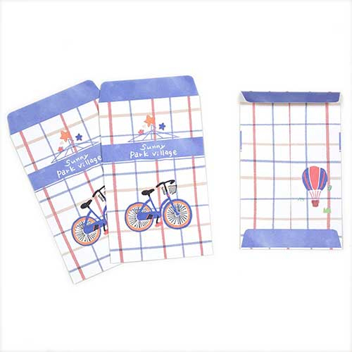 ナカバヤシ ヒポポアイランド ポチ袋 4 HPP-PEV-4