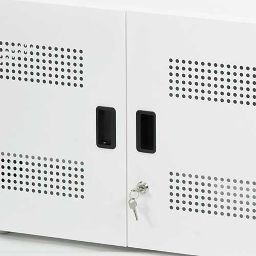 タブレット保管庫 22台収納/ホワイト PTB-22W