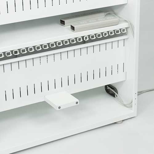 タブレット保管庫 44台収納/ホワイト PTB-44W