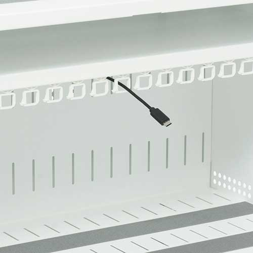 タブレット保管庫 44台収納/ホワイト PTB-44W