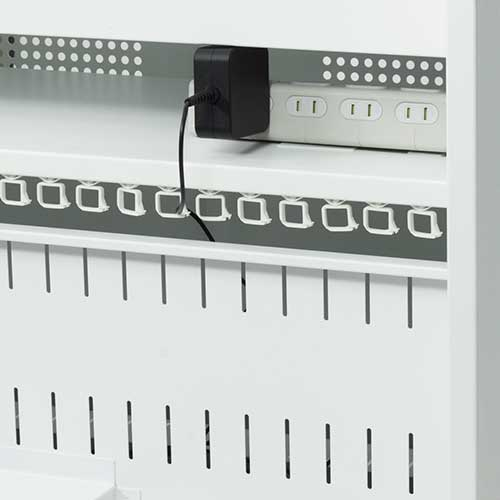 タブレット保管庫 44台収納/ホワイト PTB-44W