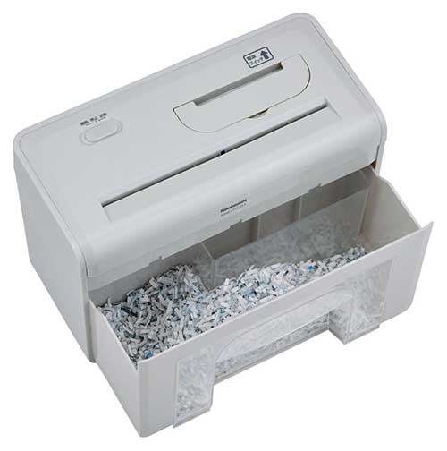 ナカバヤシ パーソナルシュレッダ デスクトップ ライトグレー NSE-DTC01LG