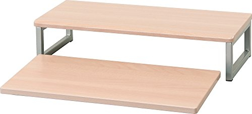 ナカバヤシ キーボードスライダー DTR-201 ナチュラル木目