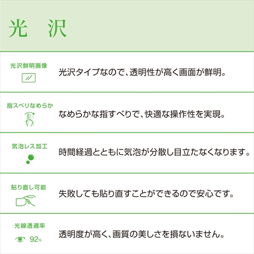 ナカバヤシ iPad9.7(2018)フィルム光沢 TBF-IP181FLK (tm)