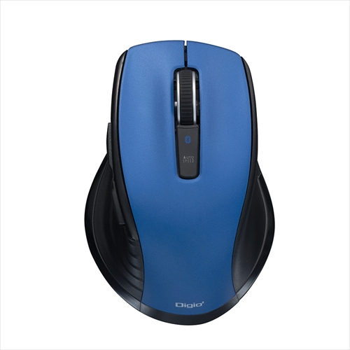 ナカバヤシ Bluetooth静音5ボタンBlueLEDマウス/ブルー MUS-BKF146BL (tm)