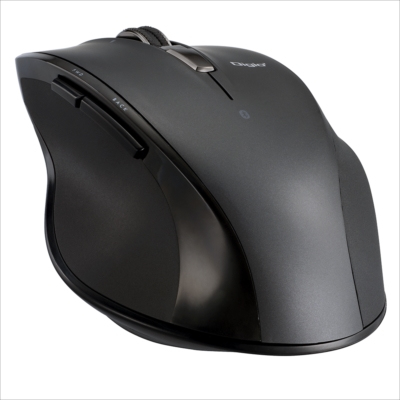 高速スクロールホイール搭載<神速>シリーズBluetooth静音5ボタンBlueLEDマウス/ブラック MUS-BKF165BK (tm)