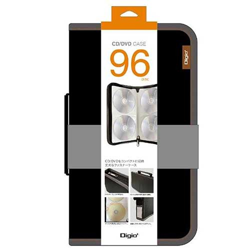 CD/DVDケース96枚入り/BK CD-091-96BK (tm)