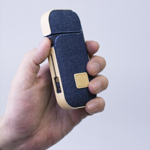 ナカバヤシ IQOS デニムケース/ブルー SZC-IQS04BL (tm)