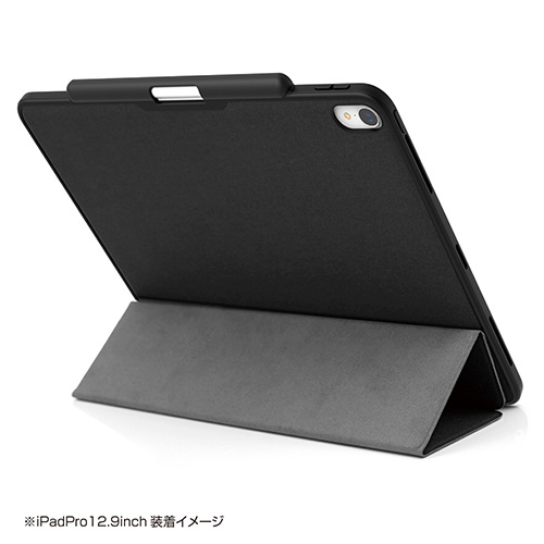 ナカバヤシ iPadPro12.9inch(2018)用 ハイブリッドケース TBC-IPP1815BK ブラック (tm)