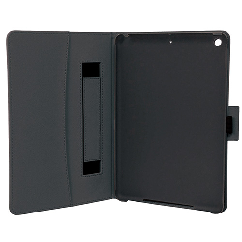 Digio2 iPad 10.2inch 2019用 PUレザージャケット TBC-IP1908BK ブラック (tm)