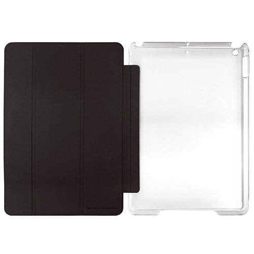 Digio2 iPad 10.2inch 2019用 軽量ハードケースカバー TBC-IP1900BK ブラック (tm)