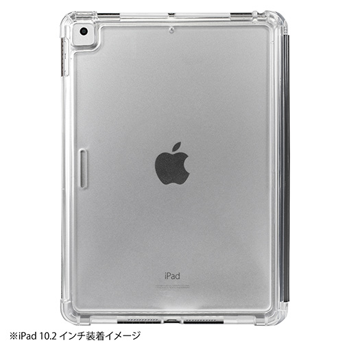 Digio2 iPad 10.2inch 2019用 衝撃吸収ケース TBC-IP1902BK ブラック (tm)
