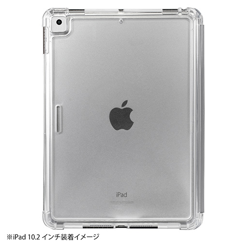 Digio2 iPad 10.2inch 2019用 衝撃吸収ケース TBC-IP1902SL シルバー　(tm)　