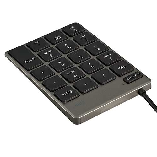 USB有線薄型テンキーボード/グレー TNK-SU231GY (tm)