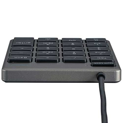 USB有線薄型テンキーボード/グレー TNK-SU231GY (tm)