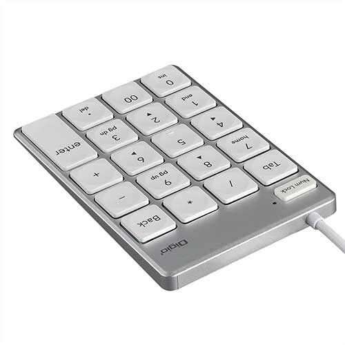 USB有線薄型テンキーボード/シルバー TNK-SU231SL (tm)