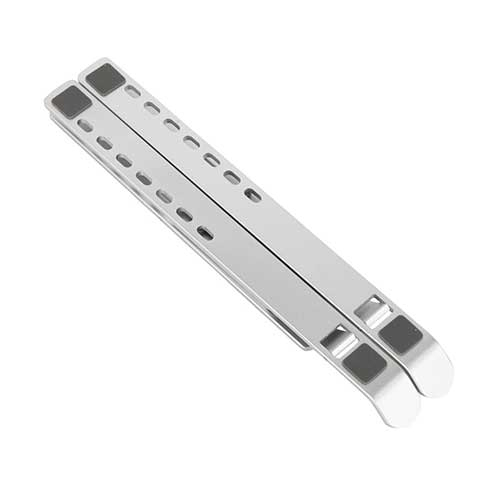 折りたたみノートPC・タブレットスタンド アルミ/シルバー NPA-001SL (tm)