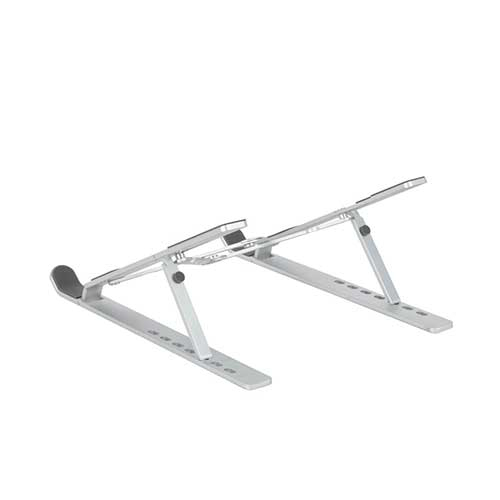 折りたたみノートPC・タブレットスタンド アルミ/シルバー NPA-001SL (tm)