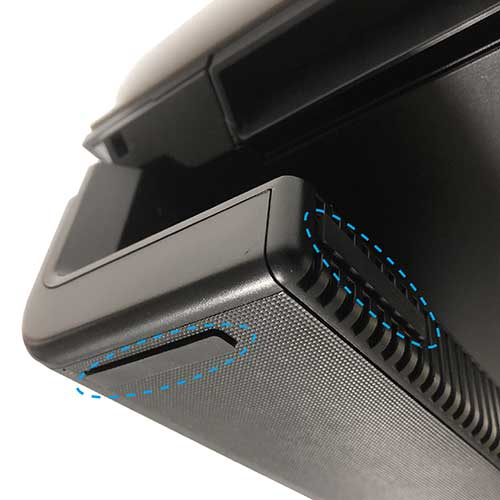 折りたたみ式モニタースタンド【PRK-P4224】ブラック PRK-P4224BK (tm)