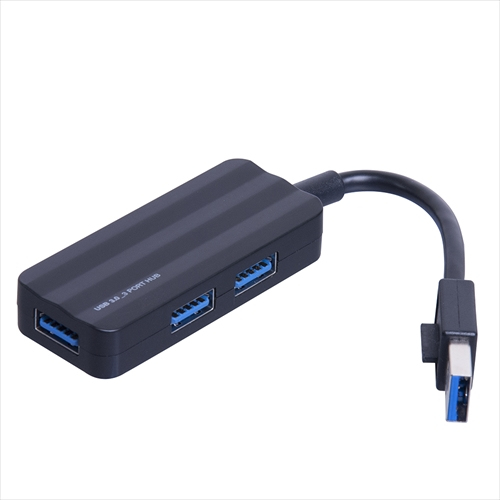 ナカバヤシ 3ポートUSB3.0ハブブラック UH-3083BK (tm)