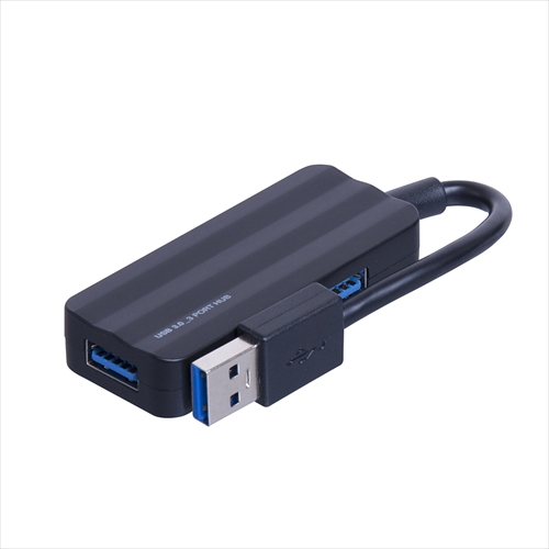 ナカバヤシ 3ポートUSB3.0ハブブラック UH-3083BK (tm)