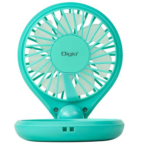 ミラー付きコンパクトファン【UA-056シリーズ】ブルー UA-056BL (tm)