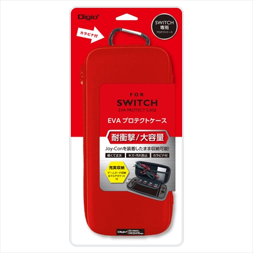 ナカバヤシ ニンテンドーSWITCH用プロテクトケース レッド SZC-SWI01R (tm)