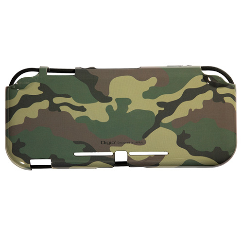 Digio2 ニンテンドー Switch Lite用 TPE 背面カバー SZC-SWL06CAKH カモフラカーキ (tm)