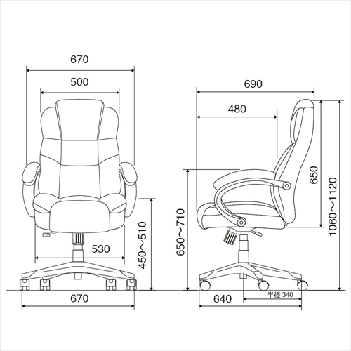 ナカバヤシ ファブリックポケットコイルチェア ブラウン CCF-501S　(tm)　