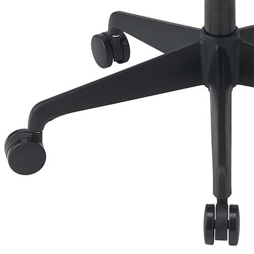 ナカバヤシ 高耐荷重チェア 肘付き/ブラック CKT-112-BK (tm)