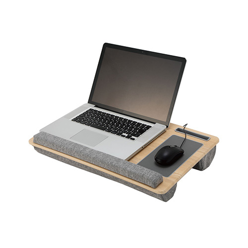 ナカバヤシ ノートPC・タブレット用ひざ上テーブル/ナチュラル木目 NPA-004NM (tm)