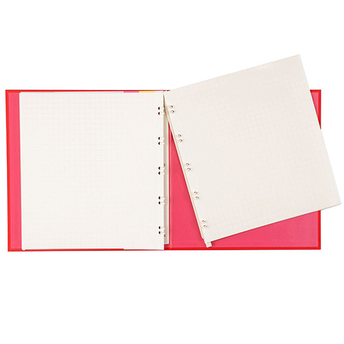 ナカバヤシ ライトアルバム セミサイズ 10枚 レッド アL-SY2-101-R