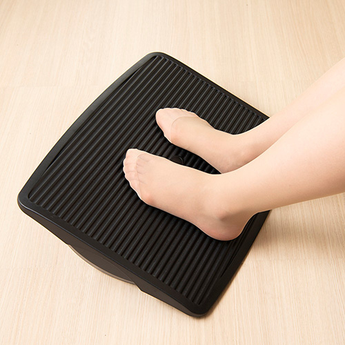 ナカバヤシ ロッキングフットレスト【MAT-002】ブラック (tm)