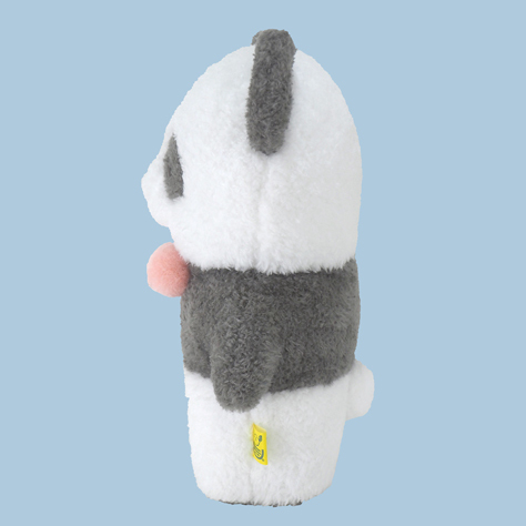 サンレモン　ふわふわたっとん ぬいぐるみ M ぱんだ GY  P-7542