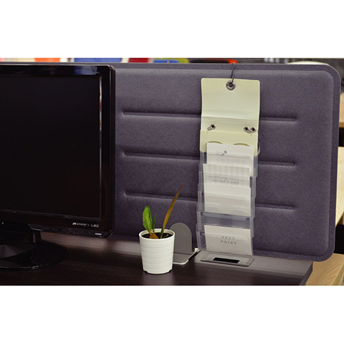 ナカバヤシ スライドフォルダーポイット カード6P ホワイト SFPO-C6W