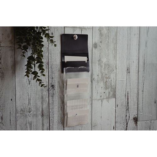 ナカバヤシ スライドフォルダーポイット カード6P ブラック SFPO-C6BK