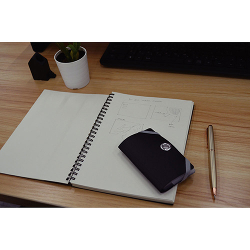 ナカバヤシ スライドフォルダーポイット カード6P ブラック SFPO-C6BK